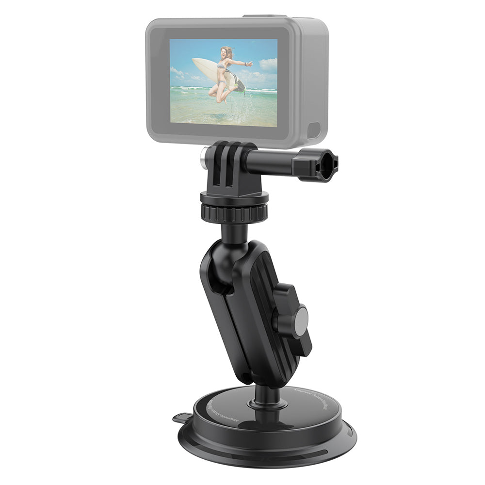 K03 For Insta360 / GoPro Rotatable Action Camera Bracket Magnetic Suction Cup Mount Camera Support Stand K03 For Insta360 / GoPro Rotatable Action Camera Bracket Magnetic Suction Cup Mount Camera Support Stand
